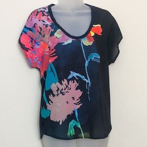 Zara floral top size L